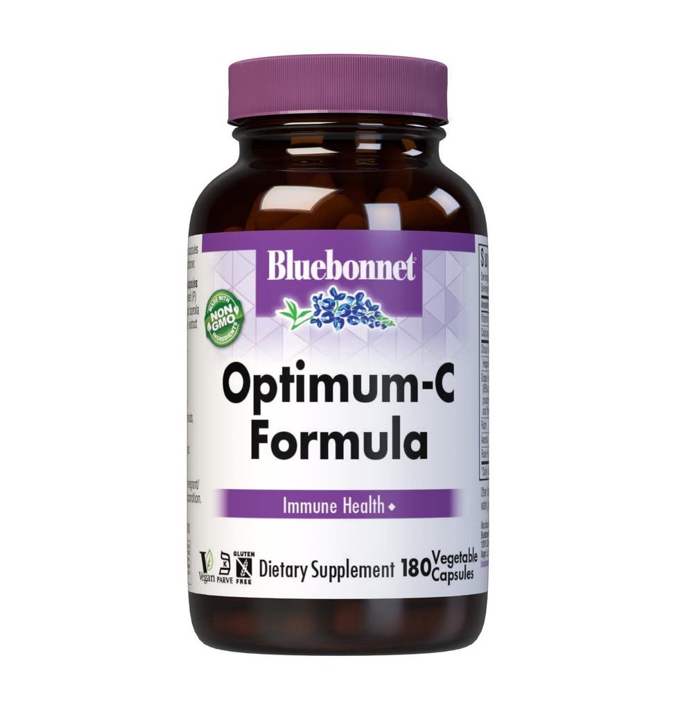 BlueBonnet Optimum C Formel Gemüse Kapseln, 180 Zähler