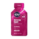 GU Energy Original Sports Nutrition Gel d'énergie, 8-Count, Tri-Berry