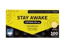 Aide au rite Rester Réveillez-vous Comprimés Caféine, 200 mg - 100 Comprimés