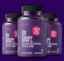 Oh Grape Resveratrol Supplement 525mg (60 Kapseln) | Unterstützt kognitive Funktion, Herzgesundheit & Immunsystem | mit Zink, Magnesium & andere essentielle Nährstoffe betrieben