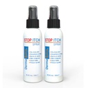 Dermasolve Stop Itch Spray mit 100% Bio Neem Öl, Kopfhaut und Körper Psoriasis Relief, trockene Haut, Biss, Sunburn, Burns und Rashes