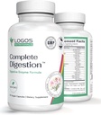 Vegane Verdauungsenzyme Kapseln für Verdauungs-Gesundheit - Unterstützung Gut Gesundheit für Frauen und Männer, Super Enzyme unterstützen Immunität und Alleviate Entzündung - Non-GMO, 60 Kapseln