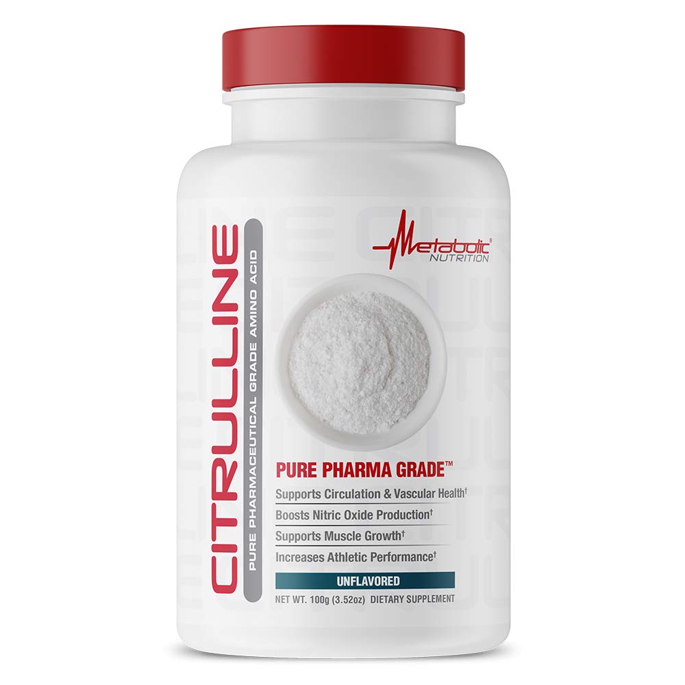 Nutrition métabolique Citrulline, 100 grammes, poudre