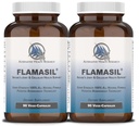 FlamasilTM (2 Pack)- für gesunde Entzündung Antwort* | Multi-Herbale Schmerz-Reliever* und Joint Aid | Bio-Enhanced Turmeric, Boswellia, Resveratrol und mehr | 13-in-1 Superfood Antioxidantien