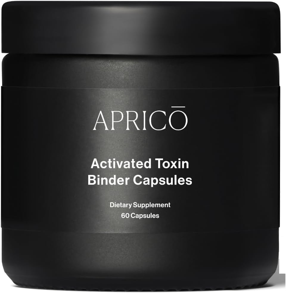 Aprico a activé les gélules de toxines avec le charbon activé, la zéolite et l'aloe Vera - Détox Support (60 capsules)