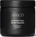 Aprico Activated Toxin Binder Kapseln mit Aktivkohle, Zeolith und Aloe Vera - Detox-Unterstützung (60 Kapseln)