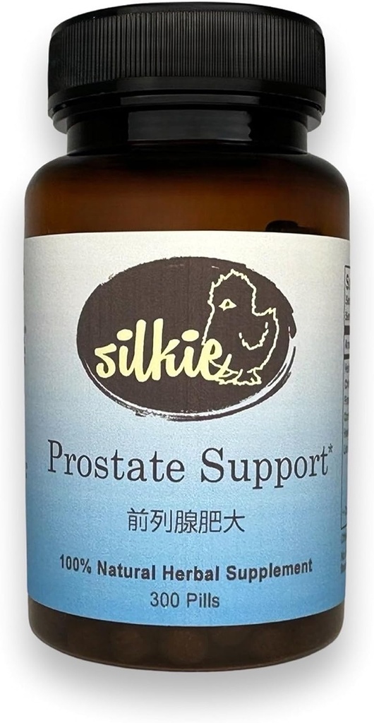 Silkie Herbs Prostataunterstützung - Urinary Relief, Blasenkontrolle, Reduzieren Sie häufige Urination, 300 Zähler
