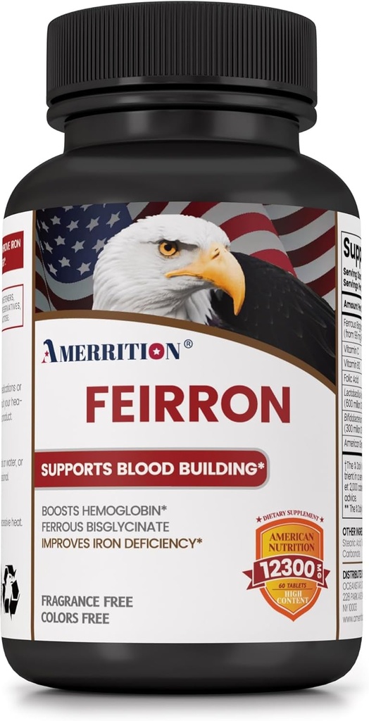 Feirron Tablet, Unterstützung Blut Gebäude - 60 Count