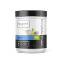 Poudre de protéines complètes de soja, Vanille, 30g Secouer de protéines pour la croissance et la récupération musculaires, BCAAs, DHA, MCT, 28 vitamines et minéraux, Zéro sucre, sans gluten, végétalien - 1,25lb