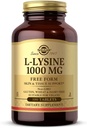 Solgar L-Lysine 1000 mg, 100 Tabletten - Verbesserte Absorption und Assimilation - Fördert die Integrität von Haut und Lippen - Kollagen-Unterstützung - Aminosäuren - Non GMO, Vegan, Glutenfrei - 100 Servierungen