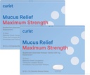 Curist Guaifenesin 1200 mg Extended Release Mucus Relief Maximum Strength - 168 Count Bulk Extended Release Tablets - Reduce Mucus Clear Congestion (2 Pack of 84 Tablets)