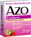 AZO All Natural Concentrated Cranberry Tablets, 50 Count (Pack von 3)