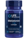 Life Extension Melatonin, 3 mg, Optimale Schlafunterstützung, Gesunde circadian Rhythmen, Cellular Defense, Glutenfrei, Non-GMO, Vegetarisch, 60 kaubare Lozenges