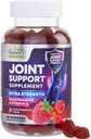 Joint Support Supplement - Extra Strength Glucosamine Gummy unterstützt Gelenke Gesundheit & Flexibilität für Rücken, Knie, Hände - Natürliche Vitamin E Immununterstützung - Beste Gummis für Damen und Herren - 120 Gummis