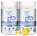 2 Packungen Glucosamin Chondroitin Gummies - 3000MG Extra Strength Joint Support Supplement mit MSM, Flexibilität, antioxidative Immununterstützung Gummy für Erwachsene, Männer und Frauen - 120 Cts