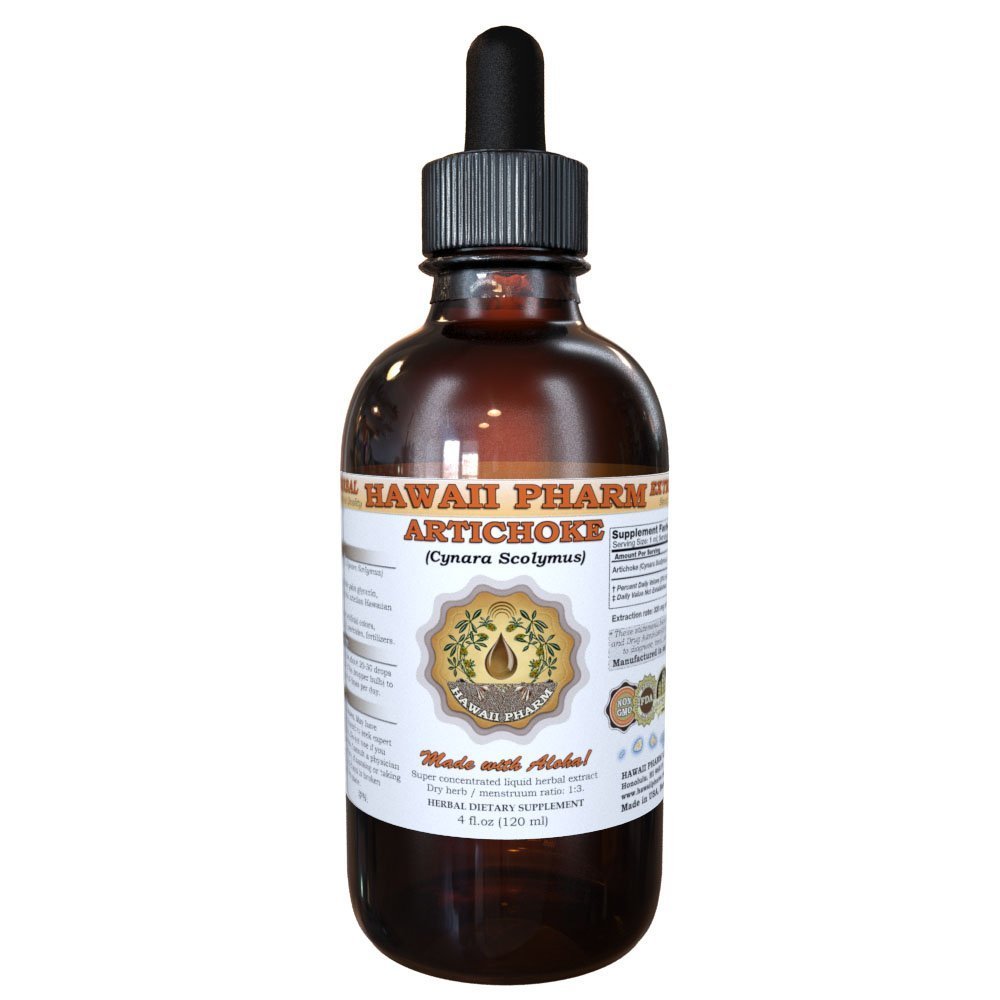 Extrait liquide d'artichaut, artichaut organique (Cynara scolymus) Teinture 4 oz