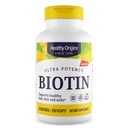 Origines saines Biotine 10 000 mcg (classe de l'USP, non-OGM, sans gluten, soutien des cheveux, soutien des ongles), 150 capsules végétatives