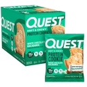 Quest Nutrition Chocolat blanc Macadamia Protein Cookie, 15g Protéines, 1g Sucre, 2g Net Carbs, Keto Friendly, High Protein, Bas Carb; 12 Compte