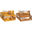 Quest Nutrition Crispy Schokolade Peanut Butter Hero Protein Bar, 18g Protein & Schokolade Peanut Butter Bars, High Protein, Low Carb, Gluten Free, Keto Friendly, 12 Count