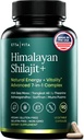Urolithin-A Complex w Shilajit, Organic Sea Moss, Ashwagandha & Tongkat Ali, Natural Energy, Libido, Hormon Balance und Fokus für Männer & Frauen (Made in USA - 3. Partei getestet)