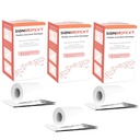 Unna Boot Zinc Flexible Kompressionsbandage Pflege Feuchtigkeitsheilung Umwelt Medizinische Dressing Wrap Gauze EMS Erste Hilfe liefert 4 Zoll X 30 Fußrolle