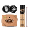 SHILAJIT NATUREL Résine - Supplément Shilajit de 20 grammes avec acide fulvic et minéraux traces - Shilajit bâtons de miel 30 Compte