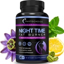 Night Time Fat Burner - Weight Loss Diet Pills mit Magnesium Melatonin CLA L-Carnitin, die bei Nacht arbeiten, Appetite Suppressant, Carb Blocker, Nighttime Metabolism Booster für Frauen und Männer 60 Caps.
