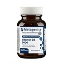 Metagenics Vitamin D3 5000 IU Supplement - High Potency Softgels für Immun-, Knochen- und Herzgesundheit* - 125 mcg Cholecalciferol in Coconut Oil for Enhanced Absorption* - Non-GMO, Gluten-Free - 60 Count