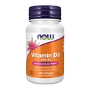 JETZT Ergänzungen, Vitamin D-3 400 IU, Starke Knochen*, Strukturunterstützung*, 180 Softgels