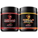 Gorilla Mode Pre Workout & Gorilla Mode Nitric Upgraded Stimulant - Beste Verkostung & effektivste Stimulante kostenlose Pre-Workout | Massive Pump | Laser Focus Energy Power (Cherry Blackout)