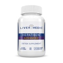 Hépatiben foie Detox nettoyer tout supplément naturel avec le chardon de lait, Silybin, NAC, Choline, MSM, curcuma, berbère, glutathion Alpha acide lipoïque végétalien non OGM 120 capsules 1500mg