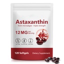 Astaxanthine 12mg, 120 Softgels, 4 mois d'approvisionnement