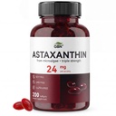 Suppléments BGN Astaxanthin 24mg 200 Softgels, soutient les yeux, la peau, les articulations, le cerveau, le coeur et le système immunitaire santé, l'endurance et le vieillissement en santé pour les femmes et les hommes, les microalgues fraîches Source