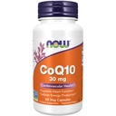 MAINTENANT Suppléments, CoQ10 30 mg, Classe pharmaceutique, Forme All-Trans produite par Fermentation, 60 Capsules de Veg