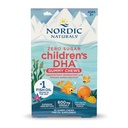 Nordic Naturals Zero Sugar Kinder DHA Gummy Chews, Tropical Punch - 30 Gummy Chews für Kinder - 600 mg Total Omega-3s - Gehirnentwicklung, Lernen, Gesunde Immunität - Non-GMO - 30 Servierungen
