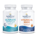 Paquet de densité cognitive et osseuse - Ultimate Omega Vitamine D3 1000, Orange