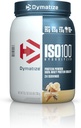 Dymatiser la poudre de protéines hydrolysées ISO100, 100% de lactosérum, 25g de protéines, 5,5g BCAA, sans gluten, absorption rapide, digestion facile, vanille gourmande (24 portions)