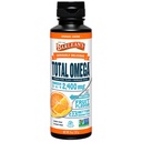 Barlean's Total Omega 3 6 9 Orange Crème Liquid Fish Oil Supplement mit Borage und Flaxseed Oil, 2.400 mg Omegas EPA und DHA Plus GLA für Gelenk- und Herzgesundheit, 8 oz