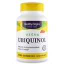 Origines saines Ubiquinol végétalien (forme active de CoQ10), 100 mg - Suppléments Ubiquinol Kaneka pour la santé cardiaque et le soutien antioxydant - Supplément sans gluten et sans OGM - 60 Gels de légumes