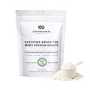 Centenarius Nutrition Grass Fed Whey Protein Unflavored Powder 500g mit natürlichen Aminosäuren für optimiertes Muskelwachstum, Erholung & Effizienz - Kaltgefiltert, keine Additive oder Hormone