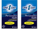 Ein Tag Männer Pre-Conception Gesundheit Multivitamin zu unterstützen gesunde Spermien, Ergänzung für Männer mit Vitamin C,Vitamin E,Selenium, Zink und Lycopen,30 Zähler (Pack von 2)