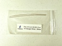 Fils générateurs d'argent pur – 9999 Électrodes d'argent – pré-cuits fils de mesure de 6 pouces 14 – convient aux générateurs LifeForce