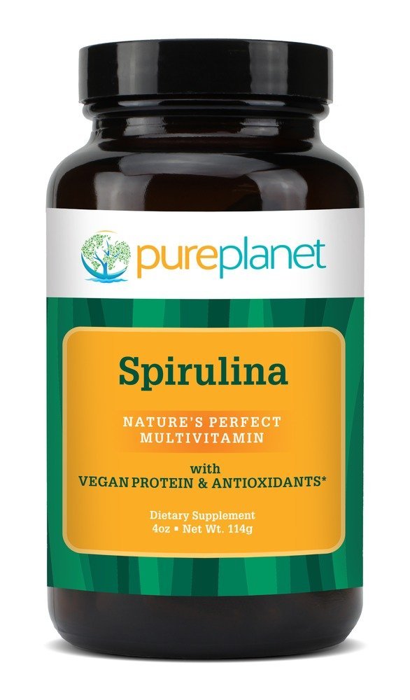 Pure Planet Premium Spirulina Pulver - 4 oz