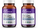 Nouveau Chapitre Hommes Multivitamine 55+, Extra B6 & B12, D3, Astaxanthine, Vitamine C & Zinc, Immune, Cœur, Énergie Cellulaire, et Santé du cerveau, Douce sur l'estomac, 1 quotidien, non-OGM, 96 comprimés (paquet de 2)
