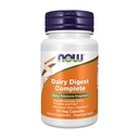 NOW Nahrungsergänzungsmittel, Dairy Digest Complete, Digests Lactose, Dairy Proteins and Fats*, Dairy Tolerance Enzymes*, 90 Veg Capsules