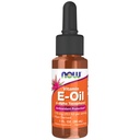 JETZT Nahrungsergänzungsmittel, natürliche Vitamin E-Ölflüssigkeit (D-Alpha Tocopherol), Antioxidantienschutz*, 1-Ounce