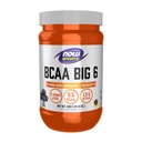 NOW Foods Sports Nutrition, BCAA (Branched Chain Amino Acids) Big 6, Grape Flavor, 600 Gramm