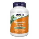 NOW Foods Supplements, Magnesium Citrate, With Glycinate & Malate, Nervous System Support*, 90 Softgels