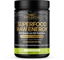 FREZZOR Superfood Raw Energy Powder mit UAF1000+, All-Natural Hemp Protein, Energy Packed, Full Spectrum Plant Proteins, Amino Acids & Antioxidants, Prebiotic, Probiotic, 500g, 50 Scoops, 1 Count