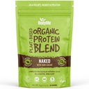 BodyMe Bio Vegan Protein Pulver Mischung | Raw Cacao | 2.2lb 1kg | UNSWEETENED mit 3 Pflanzenproteinen
